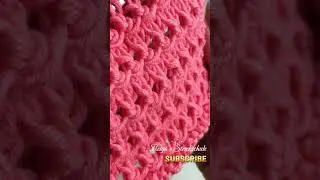 ✨ Neues Lochmuster auf dem Kanal! #strickmuster #diystricken #strike
