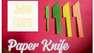 Paper Knife | Easy Paper knife Tutorial| #origami
