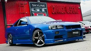 DEFEND GRAPHICS！！SKYLINE 25GT TURBO Full Aero & Wide Fenders Brand New Rays Wheels etc...