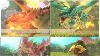 حاولت اروح للبرج المعمر قتالات بكل مكان 🙂🔥|Monster Hunter Stories2 #77