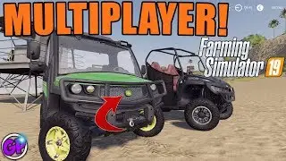 FARMING SIMULATOR 2019 MULTIPLAYER | FS19 GAMEPLAY WITH SPENCER TV | FS19 FIRST LOOK