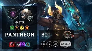 Pantheon Bot vs Jhin - BR Master Patch 10.15