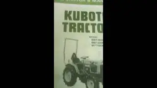 1983 Kubota B7100