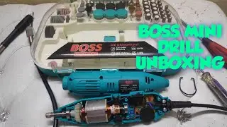 Boss Mini Drill Machine Rotary Tool kit