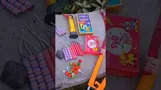 🥳 Different Types of Diwali Crackers Stash Testing ~2025 Ganga Yamuna + Big Pop Crackers + Bidi Bomb