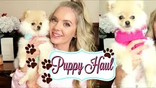 PUPPY HAUL | Clothes Toys Treats