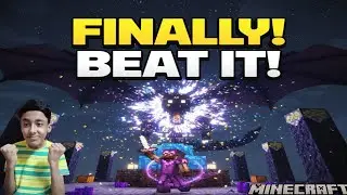 MINECRAFT SPEED RUN FINALLY! BEAT IT! ENDER DRAGON #9 AZIMGAMESTREAMER 