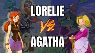 Who&rsquo;s the Strongest Elite Four Member? Lorelei vs Agatha Pokemon Battle Revolution (1080p 60fps)