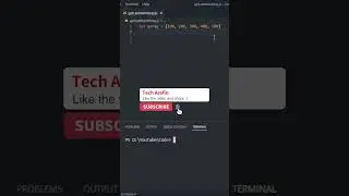 GET LAST ITEM OF ARRAY IN NODE JS / JAVASCRIPT #shorts #javascript #nodejs