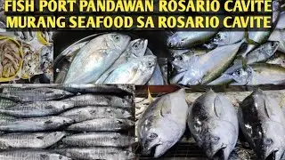 MURANG SEAFOOD AT TUMPOKAN FISH PORT PANDAWAN ROSARIO CAVITE #fish #seafood #market #amazingsea