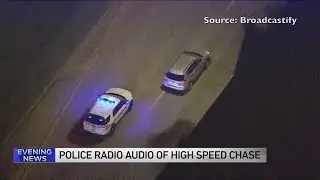 Suspect leads Chicago police on high speed chase across the city