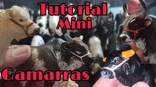 Tutorial paso a paso como hacer gamarras para tus mini toritos, dos opciones diferente