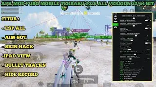 UPDATE CHEAT PUBG TERBARU 2025 GL/KR/VNG/TW/BGMI/32BIT DAN 64BIT LOADER NOROOT DAN ROOT 4.1