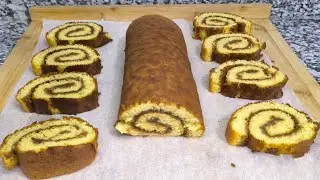 Dilimi Biter Bitmez Tarifi Soruluyor! Elmalı Rulo Kek