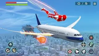 Super Speed Rope Hero : Flying Superhero Games Rocking Chair Labs Gameplay