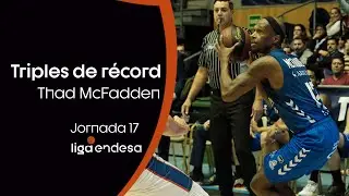 THAD MCFADDEN iguala el r&eacute;cord de triples del San Pablo Burgos | Liga Endesa 2019-20