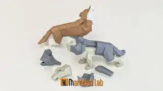 🐺Low Poly Wolf Puzzle