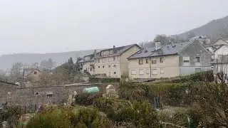 Neige forte (léger saupoudrage) + givre le dimanche 23 novembre 2025 / Moselle 
