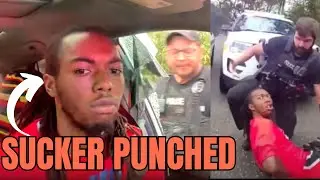 William McNeil Jr's traffic stop goes VIRAL due to cop SUCKER PUNCHING him!