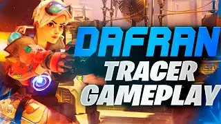 Dafran GM Tracer gameplay on Ilios! [ Overwatch Season 34 GM ]