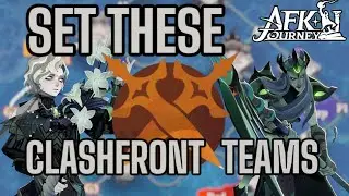 F2P Low Spender Friendly CLASHFRONT TEAMS For AFKJourney!