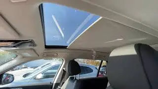 Управление панорамной крышей BMW X7 2021 года