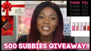 500 SUBSCRIBERS GIVEAWAY (CLOSED!!!)