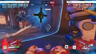Enemy Team gets HEATED Against Ball main- Overwatch 2