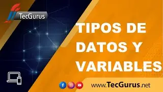 Tipos de datos, variables | #programaci&oacute;n