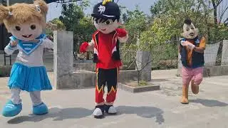 BADUT BOBOIBOY JOGET DJ REMIX BARENG BADUT PUNK LUCU