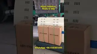 Plastic Pelletizer Ready to Ship！