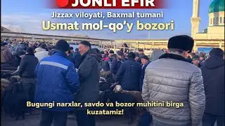 Jizzax Baxmal Usmat Mol qoʻy bozori