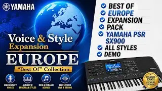 Yamaha PSR-SX900 | Best of Europe Expansion Pack (All Styles Demo)