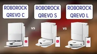 Сравнение Roborock Qrevo C, Qrevo S и Qrevo L — характеристики