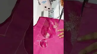 very useful blouse back neck design cutting and stitching #blouse #shortvideo
