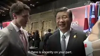 Xi Jinping mocks and confronts Justin Trudeau at G20