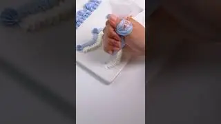 Various Types of Lace Making With Nozzle #cake #shorts #cakedecorating #viralshorts #viralvideos