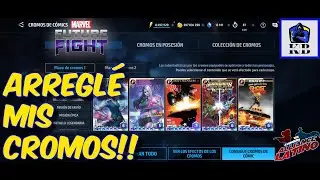 Por fin arregl&eacute; mis Cromos🎉‼️ - Marvel Future Fight