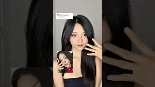 Пробую макияж Юнчэ из Katseye &hearts;️💋✨ #katseye #katseyeedit #eyekons #yoonchae #kpop #koreanmakeup