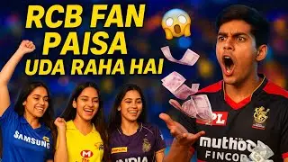 MI-CSK-KKR Girls Dance 🔥 | RCB Fan Ka Crazy Reaction 😂 || Video हो गया Viral 😱