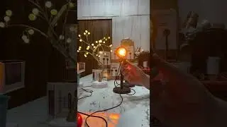 LED Projection Light Sunset Lamp &ndash;  For Room Ambience, Wall Decor, Photography & Mood Lighting