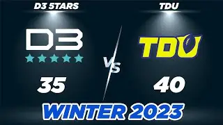 D3 5tars vs TDU | Winter '23 | Los Angeles | North Conference | Week 2