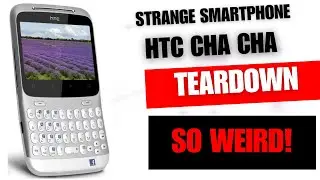 This Phone Has a FACEBOOK Button?! 😱 HTC ChaCha Teardown