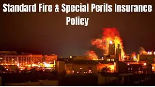 Standard Fire & Special Perils Insurance Policy