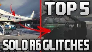 TOP 5 *SOLO* RAINBOW 6 SIEGE GLITCHES