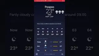 Things I found on the weather app #weather #shorts