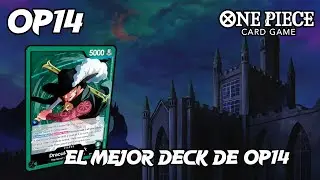 Mihawk Op14 ¡Mi lista actual con Deck Profile + Gameplay! | One Piece Card Game en Español