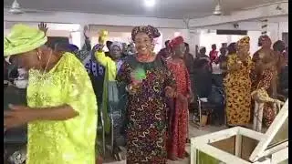 My Old Choir Members Doing Kimekigiowamwen.