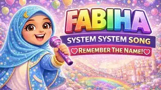Fabiha Name Song | System System | Cute & Trending Kids Music 🔥