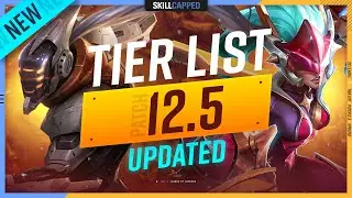 UPDATED TIER LIST for PATCH 12.5: Master Yi STILL OP?! - League of Legends